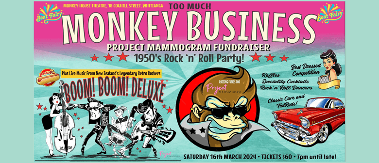 1950s RocknRoll Party - Fundraiser feat. Boom Boom Deluxe