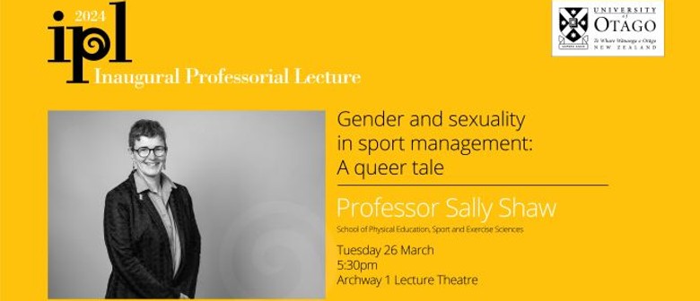 Inaugural Professorial Lecture - Professor Sally Shaw