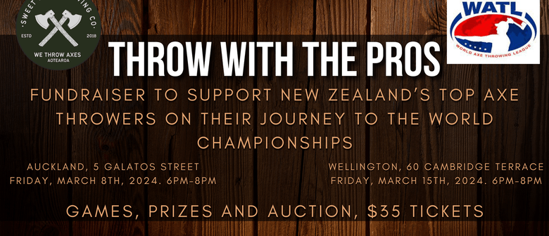 Throw with the Pros: Axe Throwing Fundraiser