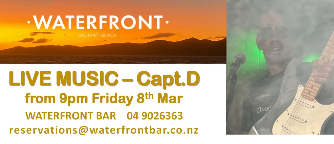 Waterfront Bar - Music With Capt.D
