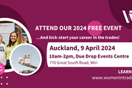 Image for event: Getting Women into Trades Auckland Tāmaki Makaurau