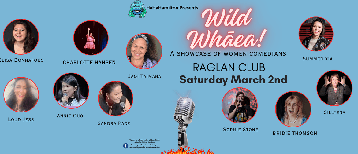 Wild Whāea! A Showcase of Women Comedians: CANCELLED