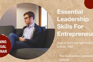 Image for event: Essential Leadership Skills For Entrepreneurs
