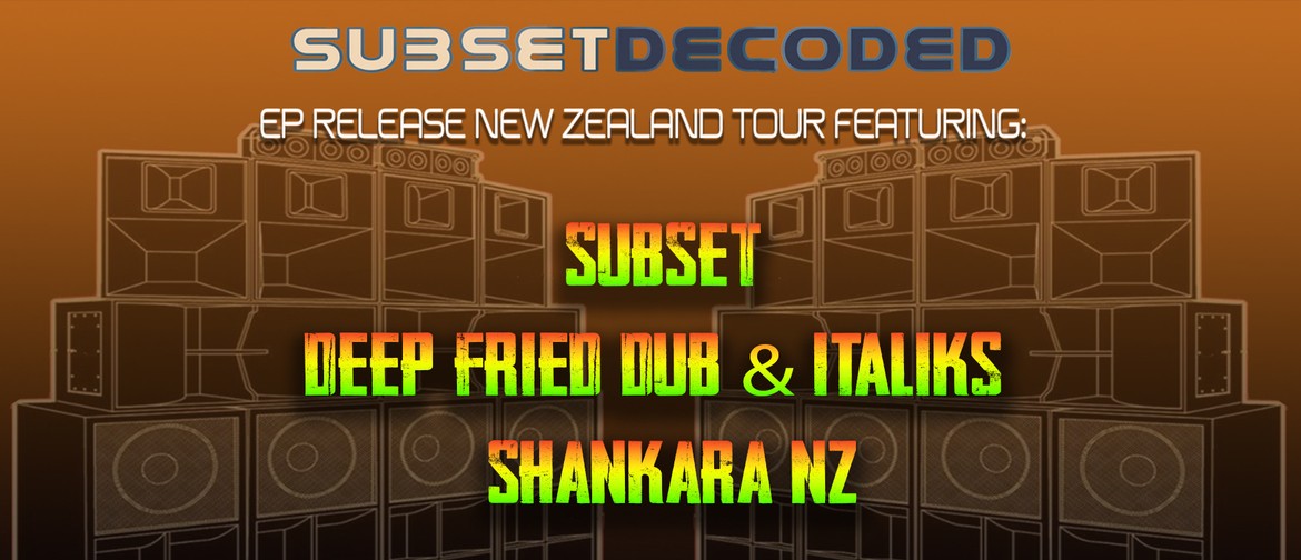 Subset: Decoded Ep Release Party