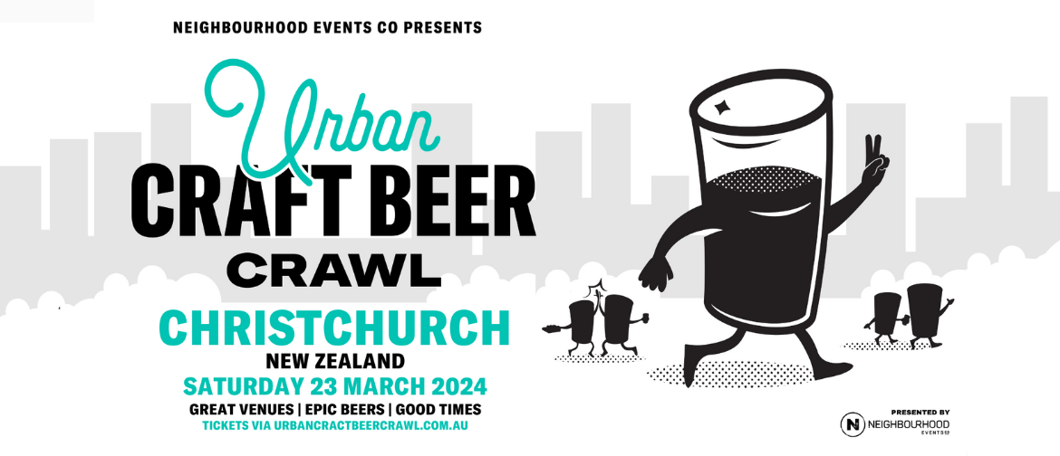Urban Craft Beer Crawl - Christchurch (NZ)