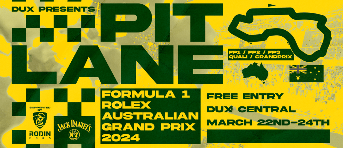 Dux Presents Pit Lane: 2024 Melbourne Formula 1 Grand Prix