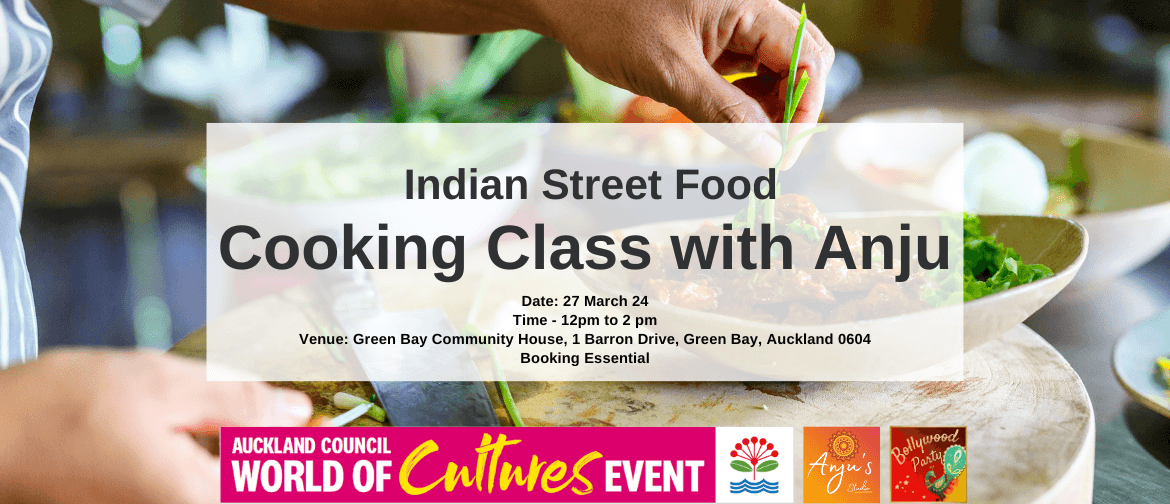 Indian Street Food Cooking Class with Anju