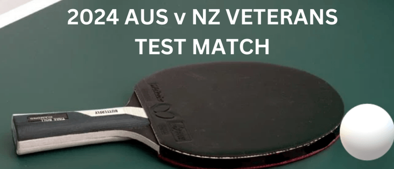 New Zealand V Australia Veteran Test Match (Table Tennis)