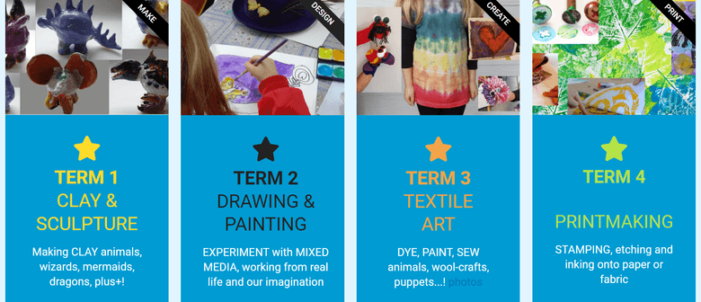 Art Classes - Term 2 - Creative Kid's Art Lab - 2024