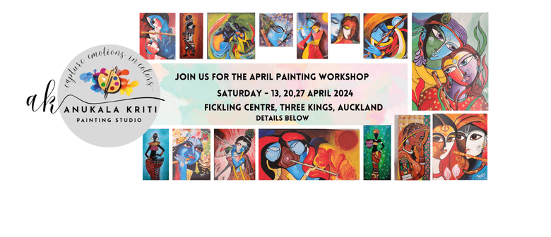 Acrylic Painting Workshop for Children, Teenagers & Adults