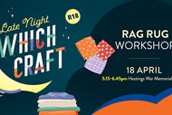 Late Night Which Craft Rag Rug Workshop