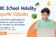 Image for event: Minecraft, Coding, Create 3D Games - School Holiday Classes