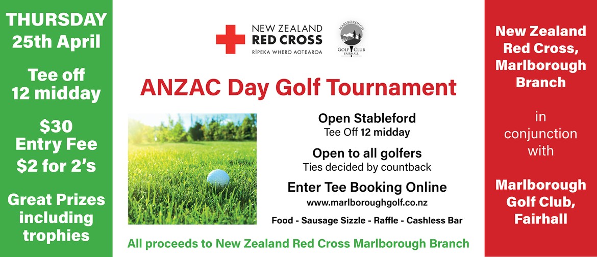 NZ Red Cross Marlborough Golf Tournament