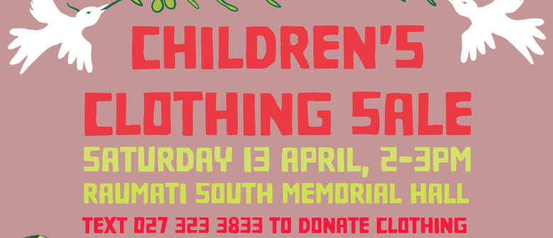 Children's Clothing Sale - a Fundraiser for Gaza