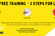 Image for event: 3 Steps for Life - Training