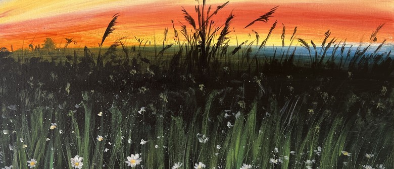 Paint & Chill Sat Arvo - Sunset Daisies