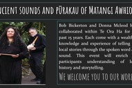 Image for event: Ancient Sounds and Pūrakau of Matangi Āwhio