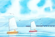 School Holiday Art Classes - Petone Sailing Day