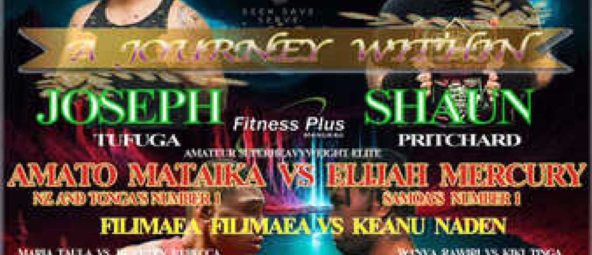 Joseph Saumoa Tufuga vs Shaun Pritchard A Journey Within box