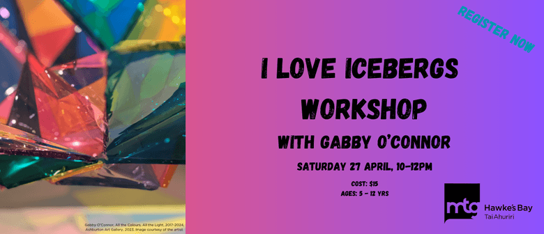 I Love Icebergs Workshop with Gabby O'Connor