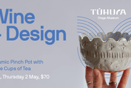 Image for event: Wine and Design – Ceramic Pinch Pot