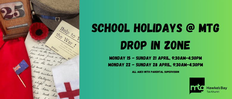 School Holidays - MTG: Drop In Zone