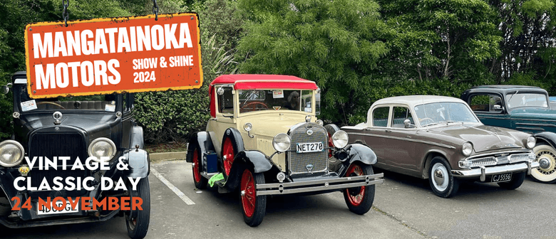 Mangatainoka Motors Vintage & Classic Day