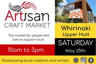 Image for event: Artisan Craft Market - Upper Hutt