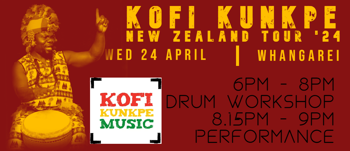 Kofi Kunkpe New Zealand Tour '24