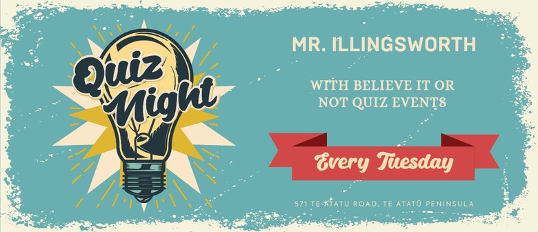 Quiz Night With Believe It Or Not Events