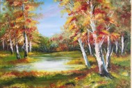 Image for event: Paint & Chill - Bob Ross Golden Forest