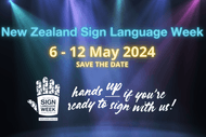 Image for event: New Zealand Sign Language Week Signing Workshops