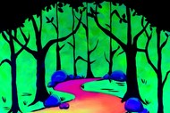 Image for event: Glow in the Dark Paint Party in Auckland - Enchanted Forest