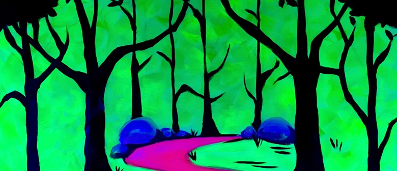 Glow in the Dark Paint Party in Dunedin - Enchanted Forest