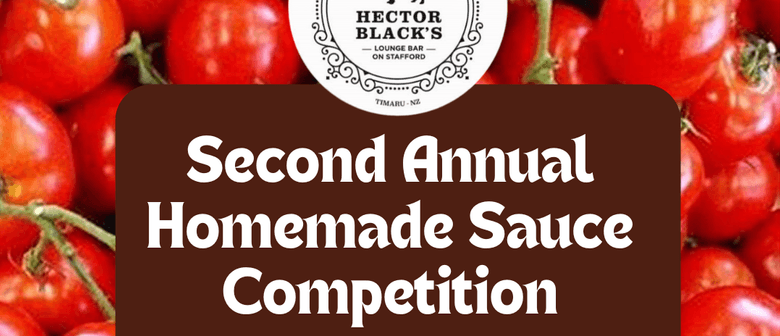 Hector Black's Second Annual Homemade Sauce Competition