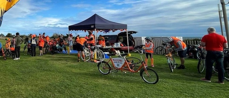 Orange Bike Ride New Plymouth 2024