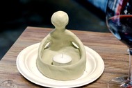 Image for event: Sculpt Clay with Paintvine - Tranquil Tea Light Holder