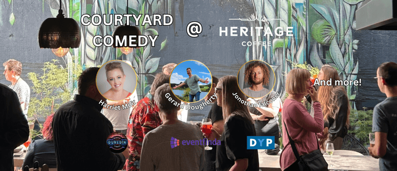 Courtyard Comedy - Featuring Dunedin comedians