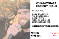 Image for event: Whatawhata Comedy Night