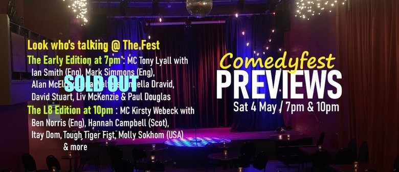 The Classic Comedy Fest Previews - Early & Late Editions