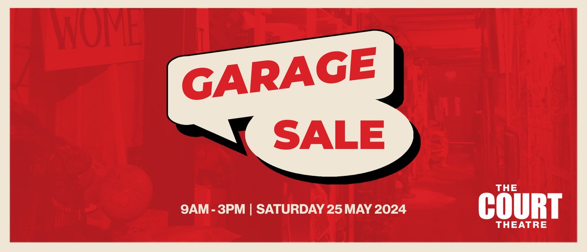 The Court Theatre Garage Sale