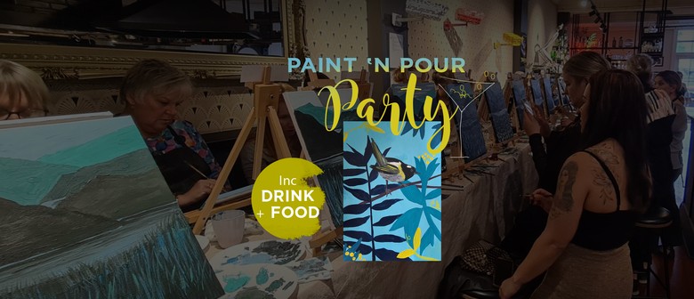 Paint 'n Pour Party - 1 Year Anniversary