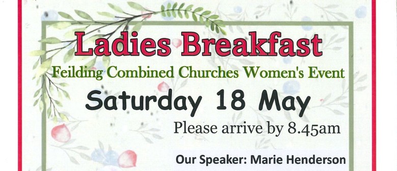 Ladies Breakfast - Feilding Combined Churches Women's Event