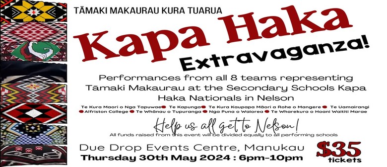Kapa Haka Extravaganza: CANCELLED