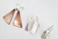 Silver Earrings - Ōtaki
