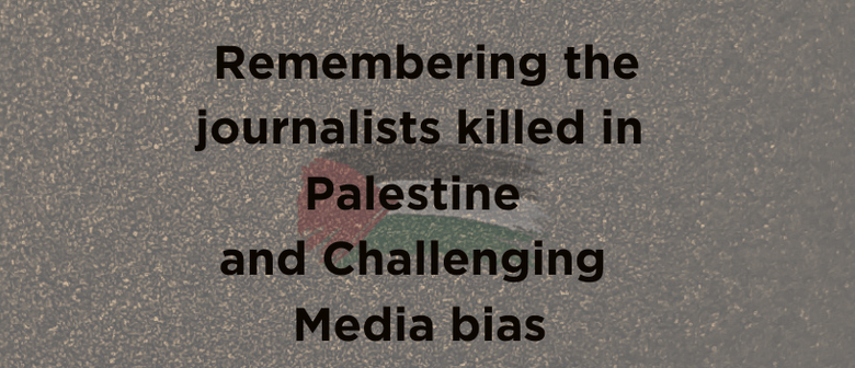Stop Killing Journalists Vigil: Free Palestine