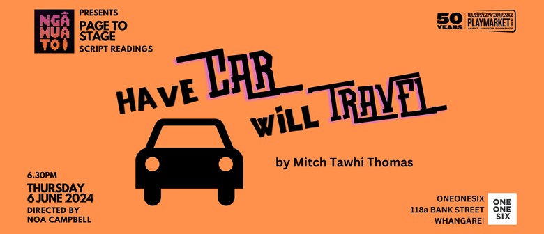 Page to Stage:  Have Car, Will Travel by Mitch Tawhi Thomas