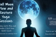Image for event: Floor Based Full Moon Flow and Restore Yoga