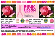 Image for event: Pink Ribbon Afternoon Tea