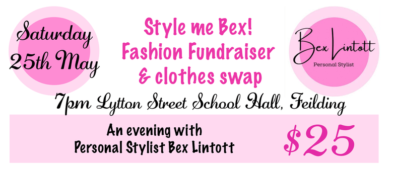 Style Me Bex! Fashion Fundraiser and Clothes Swap